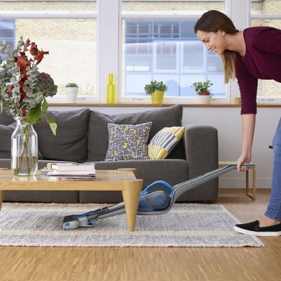 Акумулаторна прахосмукачка за сухо почистване Black & Decker SVJ520BFS, 36 W, 18 V, 2 Ah, 826 л/мин, 0.5 л