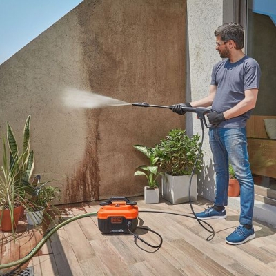 Електрическа водоструйка Black & Decker BEPW1300H, 1300 W, 110 бар
