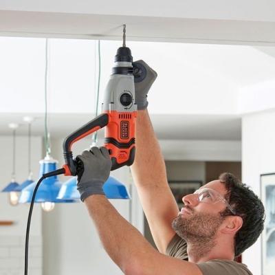 Електрически перфоратор Black & Decker BEHS02K, SDS-Plus, 800 W, 2.2 J, 0-5500 уд./мин