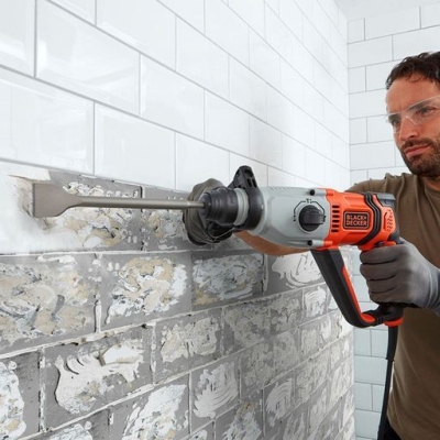 Електрически перфоратор Black & Decker BEHS02K, SDS-Plus, 800 W, 2.2 J, 0-5500 уд./мин