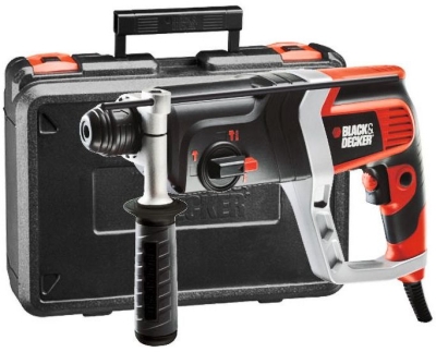 Електрически перфоратор Black & Decker KD990KA, SDS-Plus, 850 W, 2.4 J, 0-5180 уд./мин