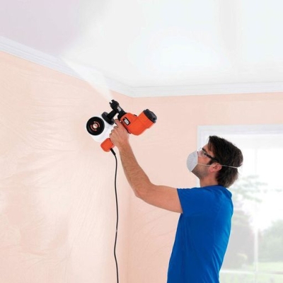 Електрически пистолет за боядисване Black & Decker HVLP200, 350 W, 1.2 л