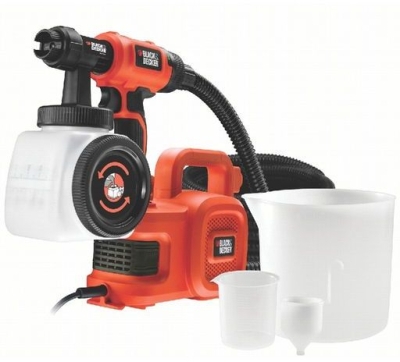 Електрически пистолет за боядисване Black & Decker HVLP400, 450 W, 1.2 л