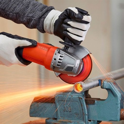 Електрически ъглошлайф Black & Decker BEG120-QS, 800 W, ф125 мм, 12000 об/мин