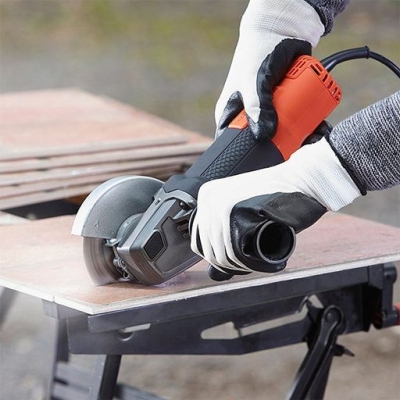 Електрически ъглошлайф Black & Decker BEG210K, 900 W, ф115 мм, 12000 об/мин