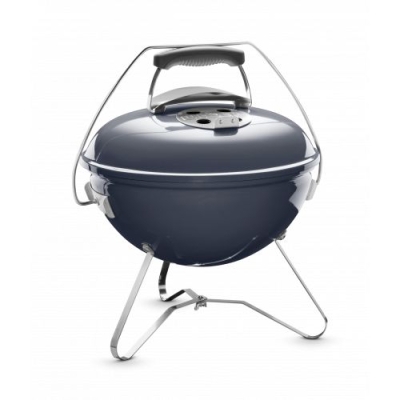 Преносимо барбекю на въглища Weber Smokey Joe Premium Slate Blue, 37 см (1126804)