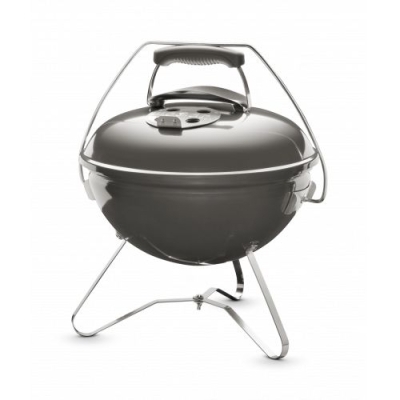 Преносимо барбекю на въглища Weber Smokey Joe Premium Smoke Gray, 37 см (1126704)