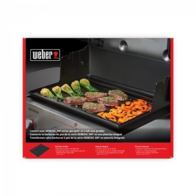 Чугунена плоча за цялата скара Weber Genesis 300, 65x47.5 см (6791)