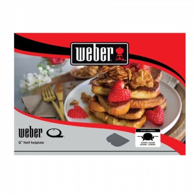 Чугунена плоча за барбекю Weber Q 2100N/Q 2200N, 40.5х28 см (3400864)