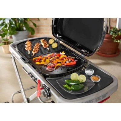 Чугунена плоча за газово барбекю Weber Traveler, 32х34.5 см (7034)