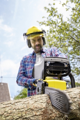 Акумулаторен верижен трион Karcher CNS 18-30 Battery, 18 V, 30 см, без батерии и зарядно устройство