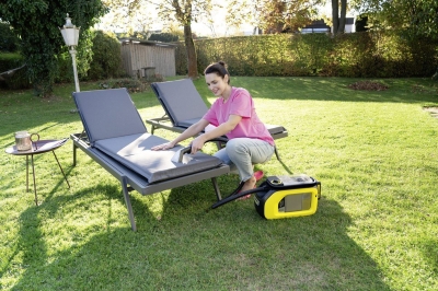 Акумулаторен екстрактор Karcher SE 3-18 Compact, 18 V, 75 мм, 1.9/1.2 л, без батерии и зарядно устройство