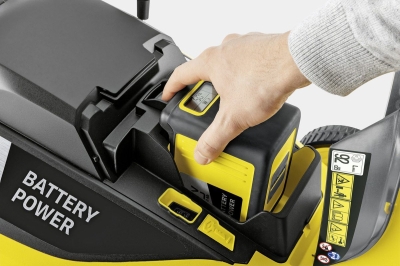 Акумулаторна косачка за трева Karcher LMO 36-46, 36 V, 46 см, 55 л, без батерии и зарядно устройство