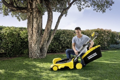 Акумулаторна косачка за трева Karcher LMO 36-46, 36 V, 46 см, 55 л, без батерии и зарядно устройство