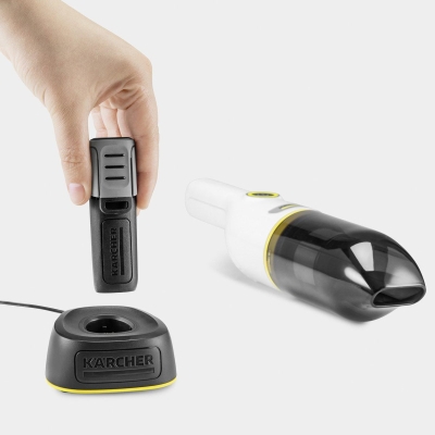 Акумулаторна прахосмукачка Karcher CVH 2-4, 54 W, 0.15 л, без батерии и зарядно устройство