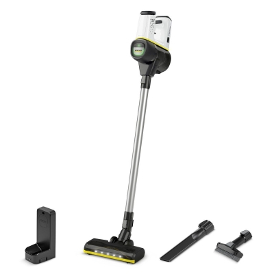 Акумулаторна прахосмукачка Karcher VC 6 Cordless ourFamily White, 25.2 V, 2.5 Ah, 0.8 л
