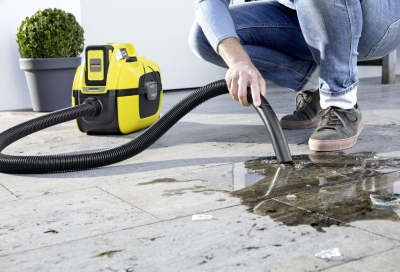 Акумулаторна прахосмукачка за сухо и мокро почистване Karcher WD 1 Compact Battery Set, 18 V, 7 л