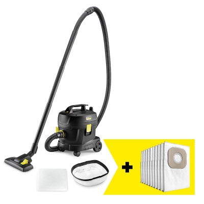 Електрическа прахосмукачка Karcher T 11/1 Classic Adv Re!Plast Go!Further, 850 W, 11 л + 10 бр. филтърни торби