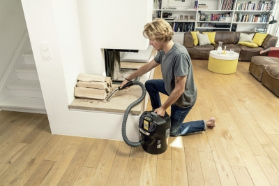 Електрическа прахосмукачка за пепел и прах Karcher AD 2 Battery Set, 230 W, 18 V, 14 л