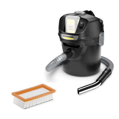 Електрическа прахосмукачка за пепел и прах Karcher AD 2 Battery, 230 W, 18 V,  14 л, без батерия и зарядно