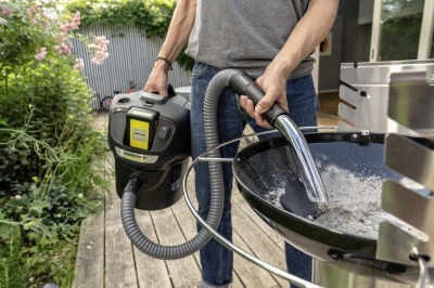 Електрическа прахосмукачка за пепел и прах Karcher AD 2 Battery, 230 W, 18 V,  14 л, без батерия и зарядно