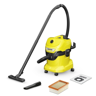 Електрическа прахосмукачка за сухо и мокро почистване Karcher WD 4 V-20/5/22 *EU, 1000 W, 20 л