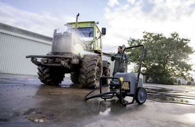 Електрическа професионална водоструйка със стоманена рамка Karcher HD 10/21-4 S Classic, 400 V, 210 бара