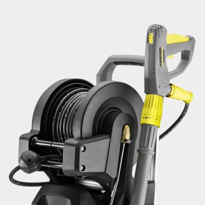 Електрическа професионална трифазна водоструйка Karcher HD 8/18-4 MXA eBFoam Plus Agri Go!Furthe, 4600 W, 270 бара, с аксесоари