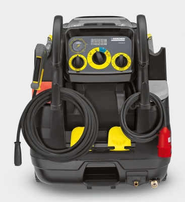 Електрическа професионална трифазна пароструйка Karcher HDS 11/18-4 S eB Go!Further, 8000 W, 550-1100 л/ч, 30-180 бара, с аксесоари