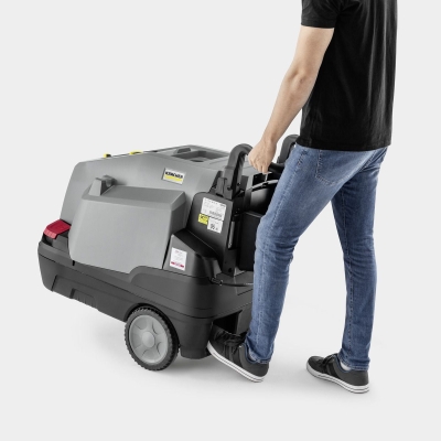 Електрическа професионална трифазна пароструйка Karcher HDS 8/18-4 C, 6000 W, 300-800 л/ч, 30-180 бара, 155°C