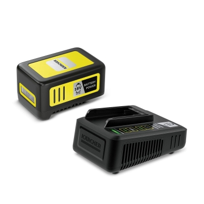 Комплект батерия и зарядно устройство Karcher Starter Kit 18/50, 18 V, 5 Ah