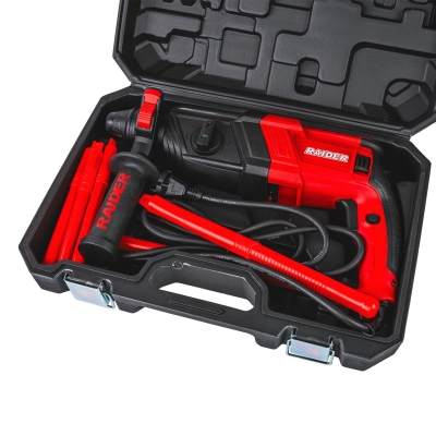 Електрически перфоратор Raider RD-HD62, 800 W, 26 мм, 2.8 J (013131)