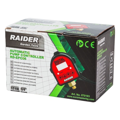 Електронен пресостат Raider RD-EPC06, 1500 W, 1/4", 80 °C (070193)