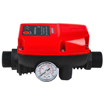 Електронен пресостат с  манометър Raider RD-EPC05, 1100 W, 1", 90 °C (070192)