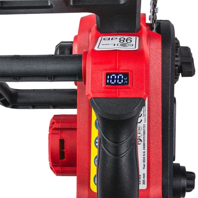 Акумулаторен верижен трион Raider RDP-GXBCS20-Solo, 20 V, 305 мм, 1/4", без батерии и зарядно устройство (075769)