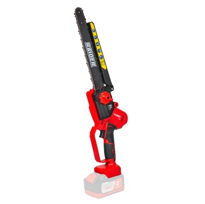 Акумулаторен верижен трион Raider RDP-RBCS20-Solo, 20 V, 254 мм, 1/4", 1.1 мм, без батерии и зарядно устройство (141324)