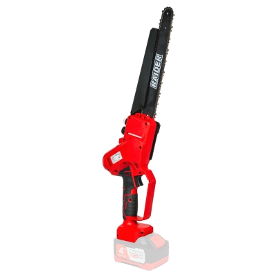 Акумулаторен верижен трион Raider RDP-RBCS20-Solo, 20 V, 254 мм, 1/4", 1.1 мм, без батерии и зарядно устройство (141324)
