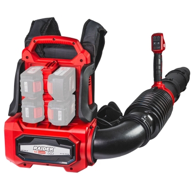 Акумулаторен листосъбирач Raider RDP-BBL20-Solo, 40 V, 252 км/ч, без батерии и зарядно устройство (075746)