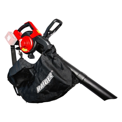 Акумулаторен листосъбирач Raider RDP-SEBV20-Solo, 40 V, 45 л, 288 км/ч, без батерии и зарядно устройство (077408)