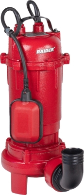 Електрическа градинска помпа за мръсна вода Raider RD-CAWP55, 1100 W, 2", 230 л/мин, 9 м (070162)