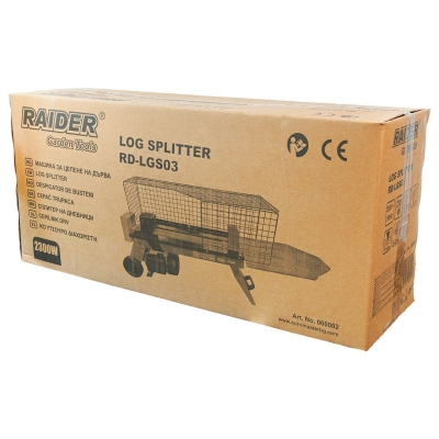 Електрическа машина за цепене на дърва Raider RD-LGS03, 2300 W, 52 см, 7 тона (060002)