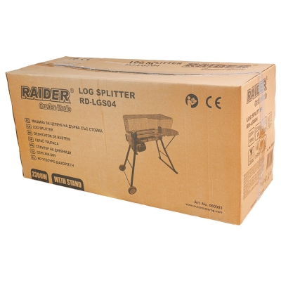 Електрическа машина за цепене на дърва Raider RD-LGS04, 2300 W, 52 см, 7 тона (060003)