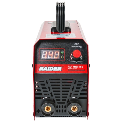 Инверторен електрожен Raider RD-MIW160, 140 A (077215)