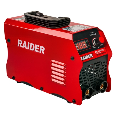Инверторен електрожен Raider RD-MIW220, 180 A (077216)