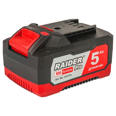 Комплект акумулаторни инструменти Raider RDP-BXS1, 20 V, 2x5 Ah (030320)