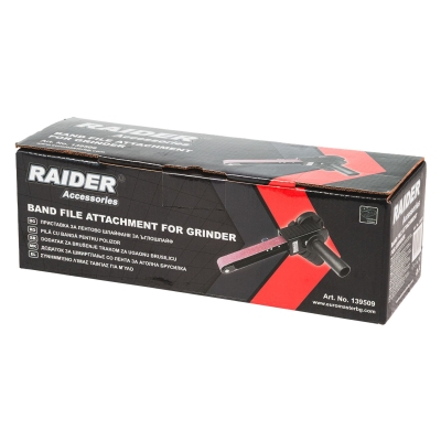 Приставка за лентово пилене за ъглошлайф Raider (139509)