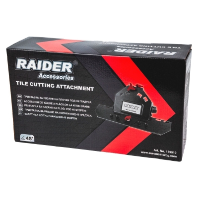 Приставка за рязане на плочки под 45 градуса Raider (139510)