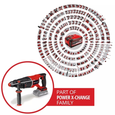 Акумулаторен перфоратор Einhell Professional TP-HD 18/26 D Li BL - Solo, 18 V, 2.6 J, SDS'Plus, без батерии и зарядно устройство (4514270)