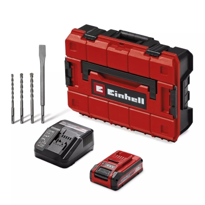 Акумулаторен перфоратор Einhell Professional TP-HD 18/28 Li BL+4, 18 V, 3 Ah, 3 J, SDS-Plus (4514274)