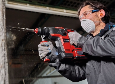 Акумулаторен перфоратор Einhell Professional TP-HD 18/28 Li BL+4, 18 V, 3 Ah, 3 J, SDS-Plus (4514274)